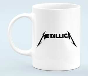Metallica кружка белая (цвет: белый)