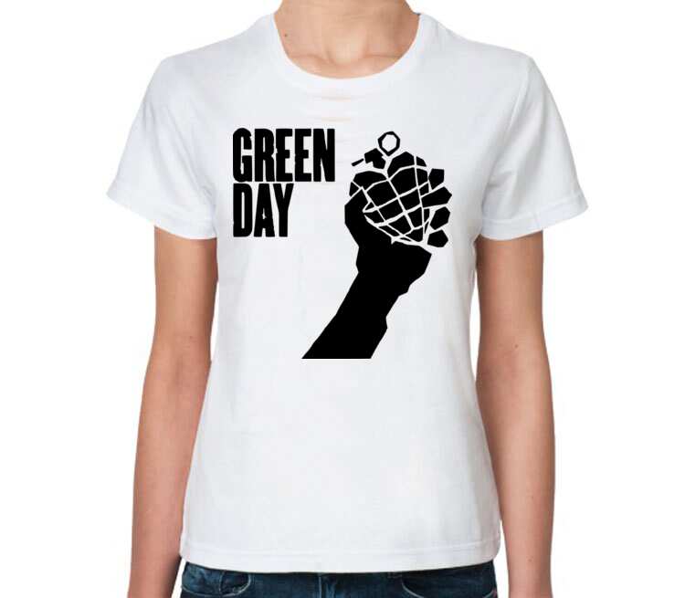 Дай женские. Футболка Green Day. Майка Green Day. Женская футболка Green Day. Футболка Green Day черная.