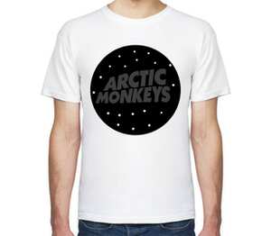 Arctic Monkeys мужская футболка с коротким рукавом (цвет: белый)