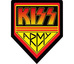 Kiss Army детская футболка с коротким рукавом (цвет: белый)