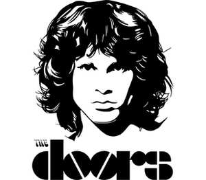 The doors (Дорс) мужская футболка с коротким рукавом (цвет: белый)