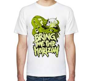 Bring Me The Horizon мужская футболка с коротким рукавом (цвет: белый)