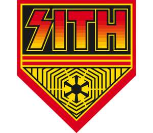 Sith (Star Wars) кружка с кантом (цвет: белый + бордовый)