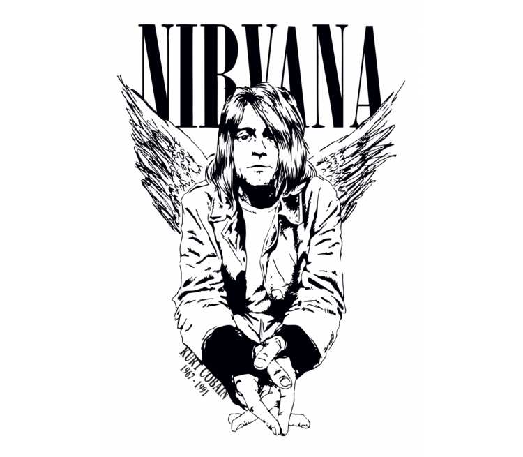 Nirvana tattoo эскиз