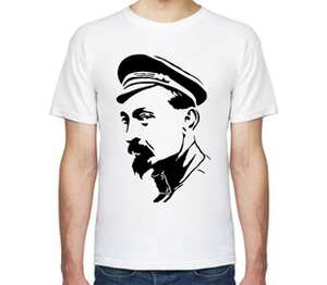 Феликс Дзержинский мужская футболка с коротким рукавом (цвет: белый)