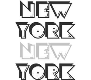 New York кружка двухцветная (цвет: белый + светло-зеленый)