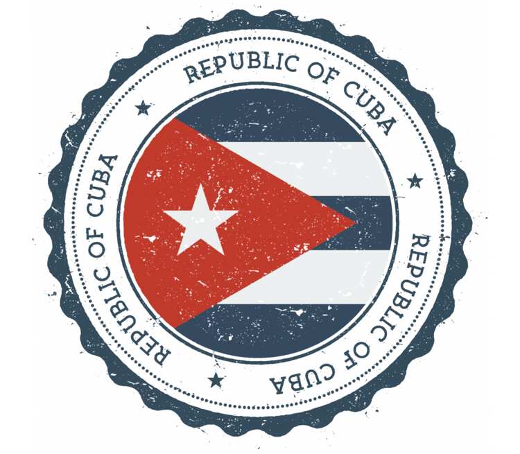 Куба печать
