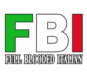 Чистокровный Итальянец (FBI - full blooded italian) кружка белая (цвет: белый)