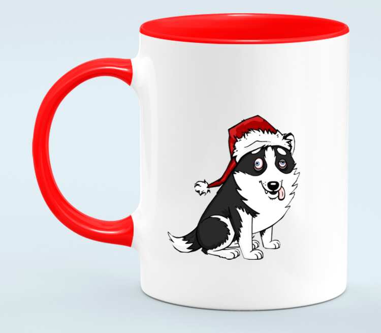 Dogs cup. Кружка с новогодними собаками. Собака в кружке. Собаки на кружках. Принт для кружки собачки.