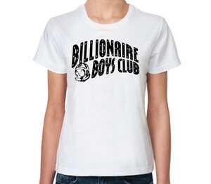 Billionare женская футболка с коротким рукавом (цвет: белый)