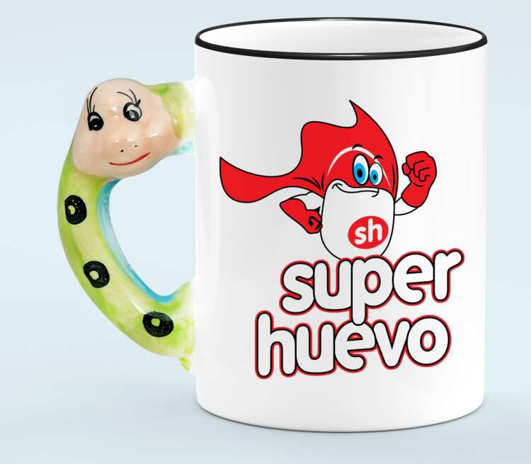 Super huevo. Кружка super huevo!. Superhuevo.