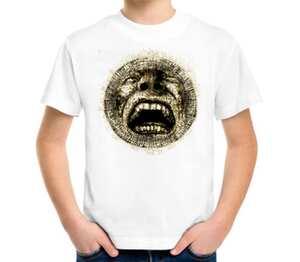 Art Horror детская футболка с коротким рукавом (цвет: белый)