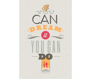 Если ты можешь мечтать, значит можешь сделать / If you can dream it you can do it кружка хамелеон двухцветная (цвет: белый + розовый)
