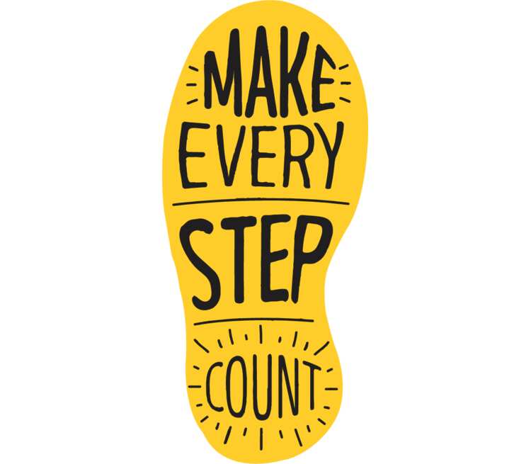 Makes every. Make every Day count надпись. Small Step every Day заставка. Every your Step. E-M-E every Step of the way.