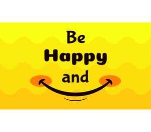 Be happy and smile - будь счастлив и улыбнись подушка с пайетками (цвет: белый + зеленый)