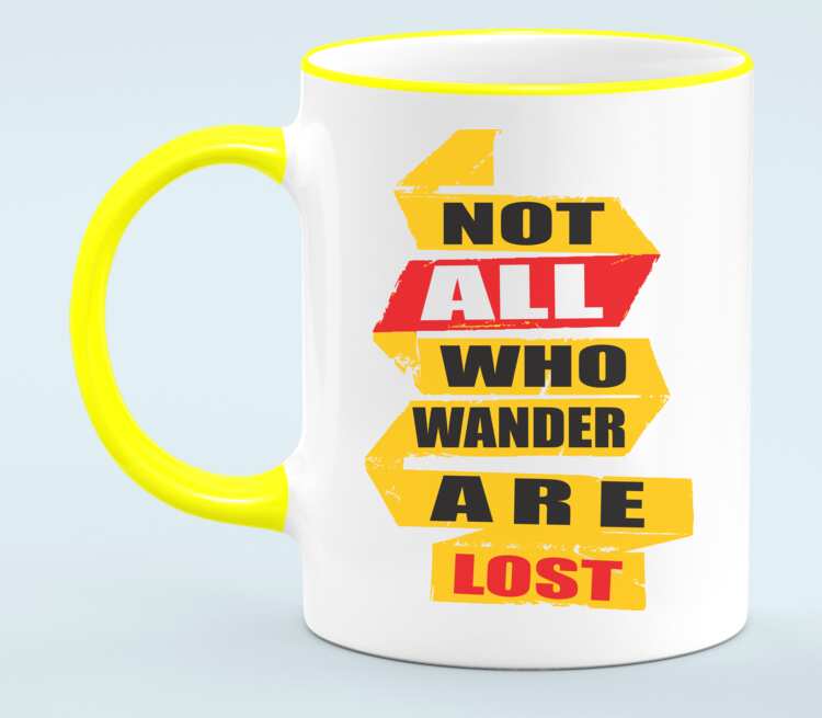 Not all who wander are