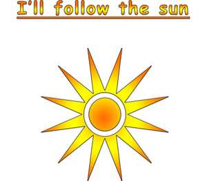 Следуй за солнцем / ill follow the sun кружка двухцветная (цвет: белый + бордовый)