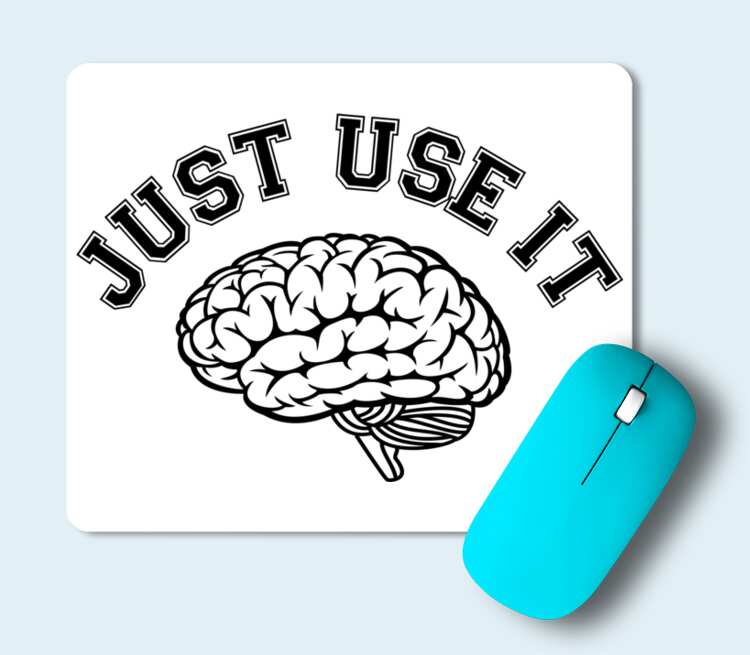 Используйте свой мозг для изменений. Just use it мозг. Футболка мозг just use it. Футболка use it. Используй мозг use it.