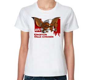 KFC Gremlin женская футболка с коротким рукавом (цвет: белый)