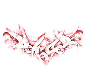 Граффити  кружка двухцветная (цвет: белый + розовый)