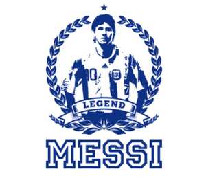 Messi Legend бейсболка (цвет: синий)