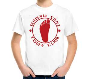 Foot Clan детская футболка с коротким рукавом (цвет: белый)