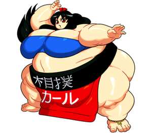 Sumo Girl кружка хамелеон двухцветная (цвет: белый + светло-зеленый)