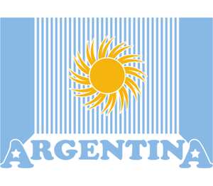 Аргентина кружка с ручкой в виде дельфина (цвет: белый + синий)
