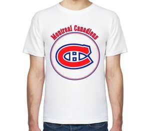 Montreal Canadiens мужская футболка с коротким рукавом (цвет: белый)