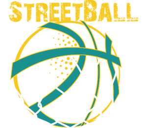 Streetball детская футболка с коротким рукавом (цвет: белый)