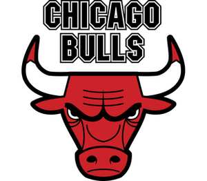 Chicago bulls - чикаго буллз коврик для мыши круглый (цвет: белый)