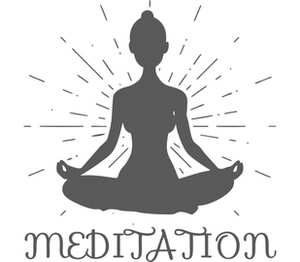 Йога - медитация (Meditation) детская футболка с коротким рукавом (цвет: белый)