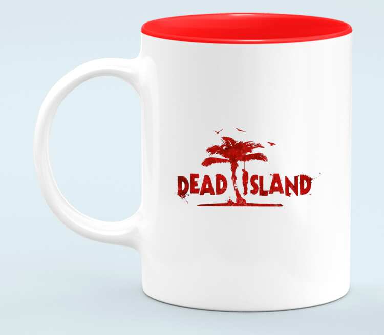 Dead Island кружка хамелеон двухцветная (цвет: белый + красный)