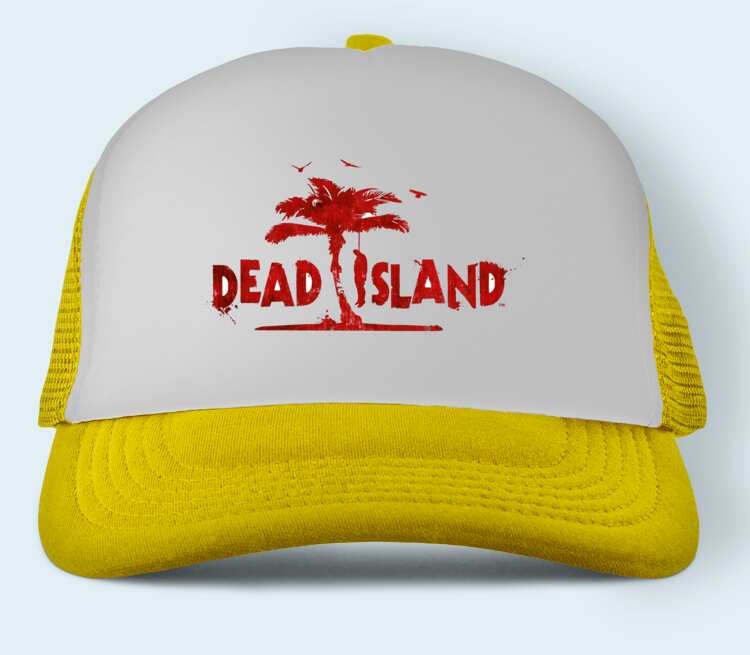 Dead Island бейсболка (цвет: желтый)
