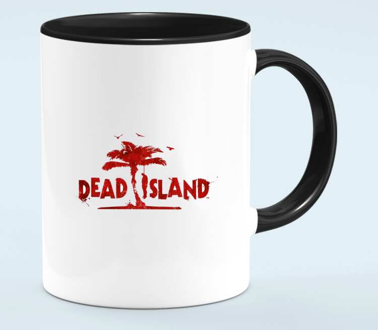 Dead Island кружка двухцветная (цвет: белый + черный)