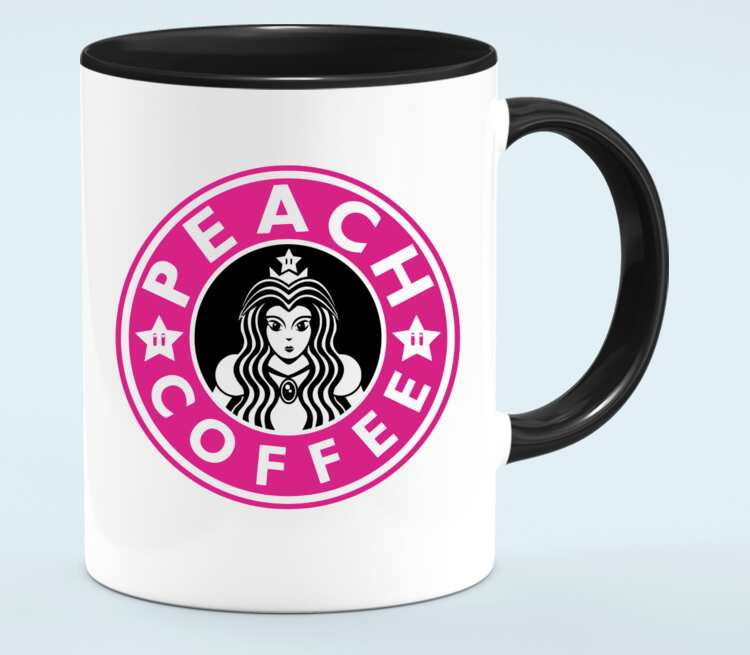 Кофе Описание товара: Кружка двухцветная Керамическая princess peach coffee ...