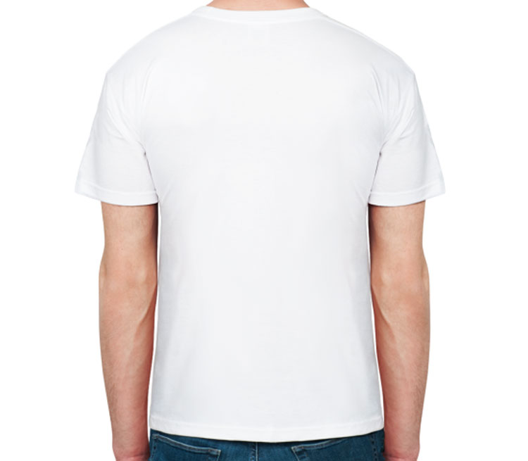 Танки грязи не боятся мужская футболка с коротким рукавом (цвет: белый)