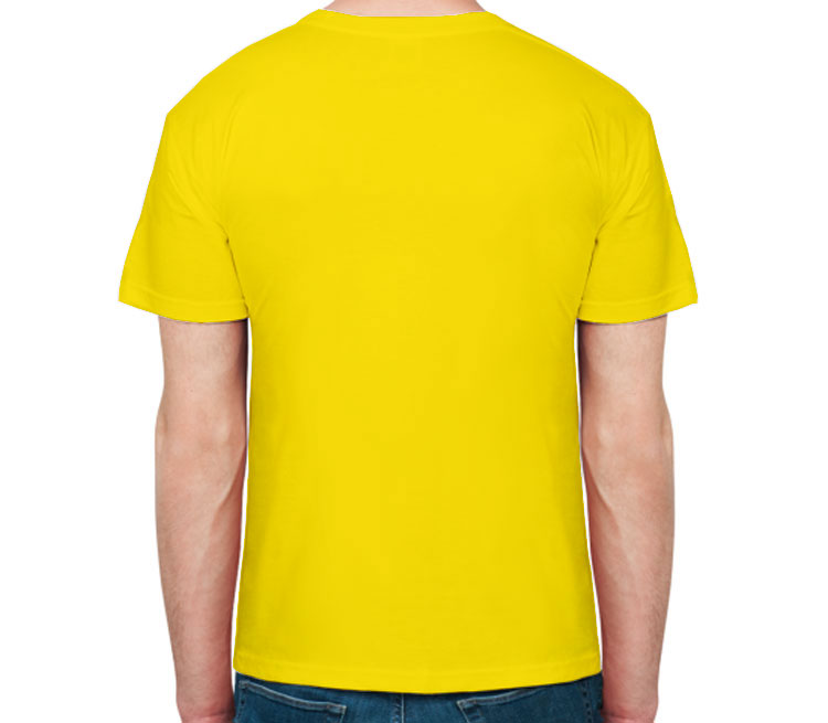 За рулем я богиня мужская футболка с коротким рукавом (цвет: светло желтый)