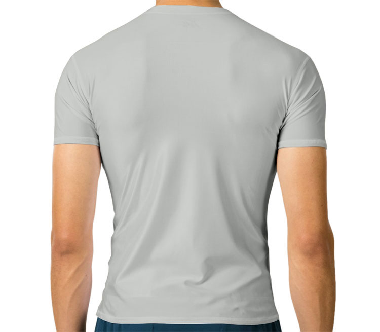 Танки грязи не боятся мужская футболка с коротким рукавом стрейч (цвет: серебро)