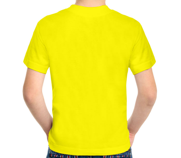King Truck (Грузовик) детская футболка с коротким рукавом (цвет: лимон)
